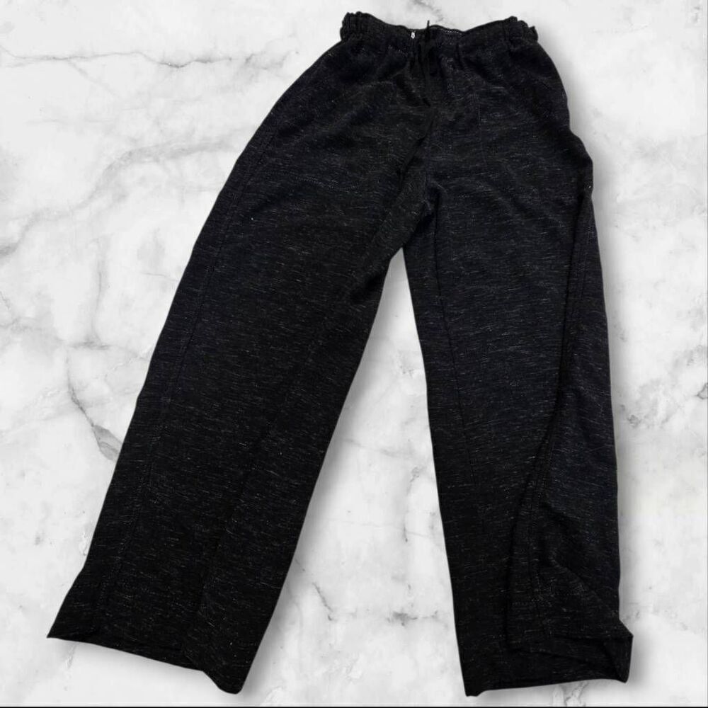 Max Studio Size XS Heathered Black Flare Pants